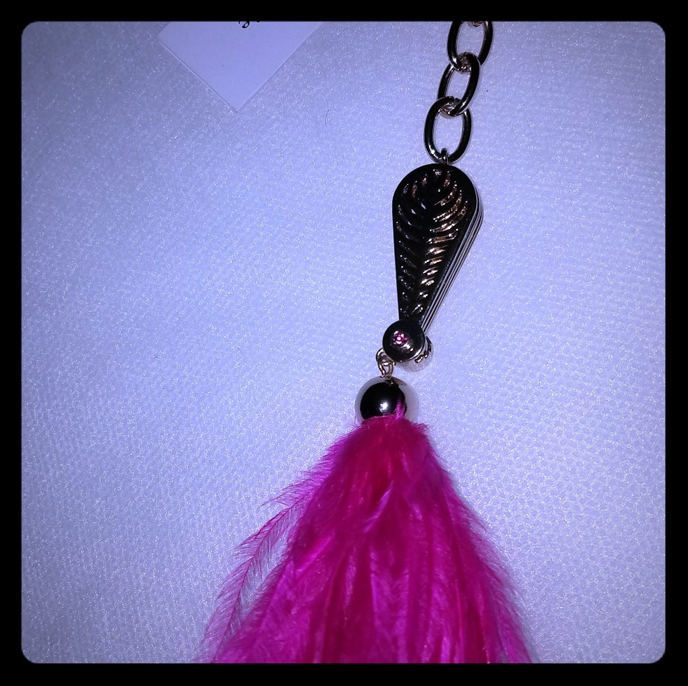 Kate Spade Feather Key Chain - Picture 4 of 5